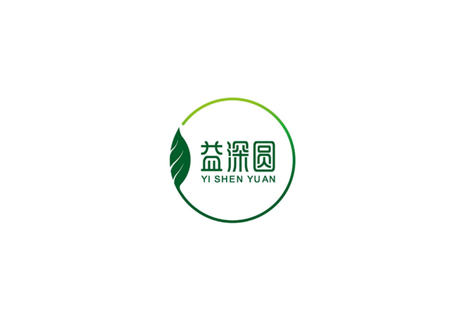 日燦生態(tài)—益深圓  商標設(shè)計  品牌標志設(shè)計  項目logo設(shè)計