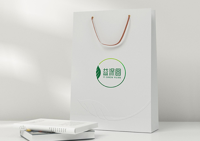 日燦生態(tài)—益深圓  商標設(shè)計  品牌標志設(shè)計  項目logo設(shè)計